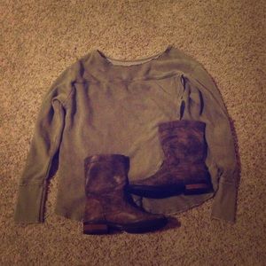 Never worn Combat boots